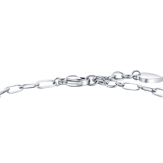 DAMEN-STAHLARMBAND MIT HERZ, SCHUH UND STERN