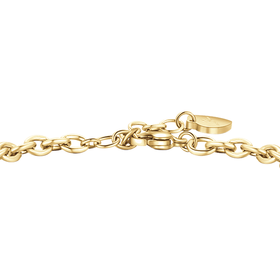 DAMENARMBAND AUS VERGOLDETEM STAHL MIT STERN