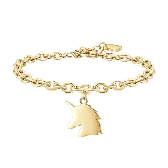 DAMENARMBAND AUS GOLDSTAHL MIT UNICORNO Luca Barra