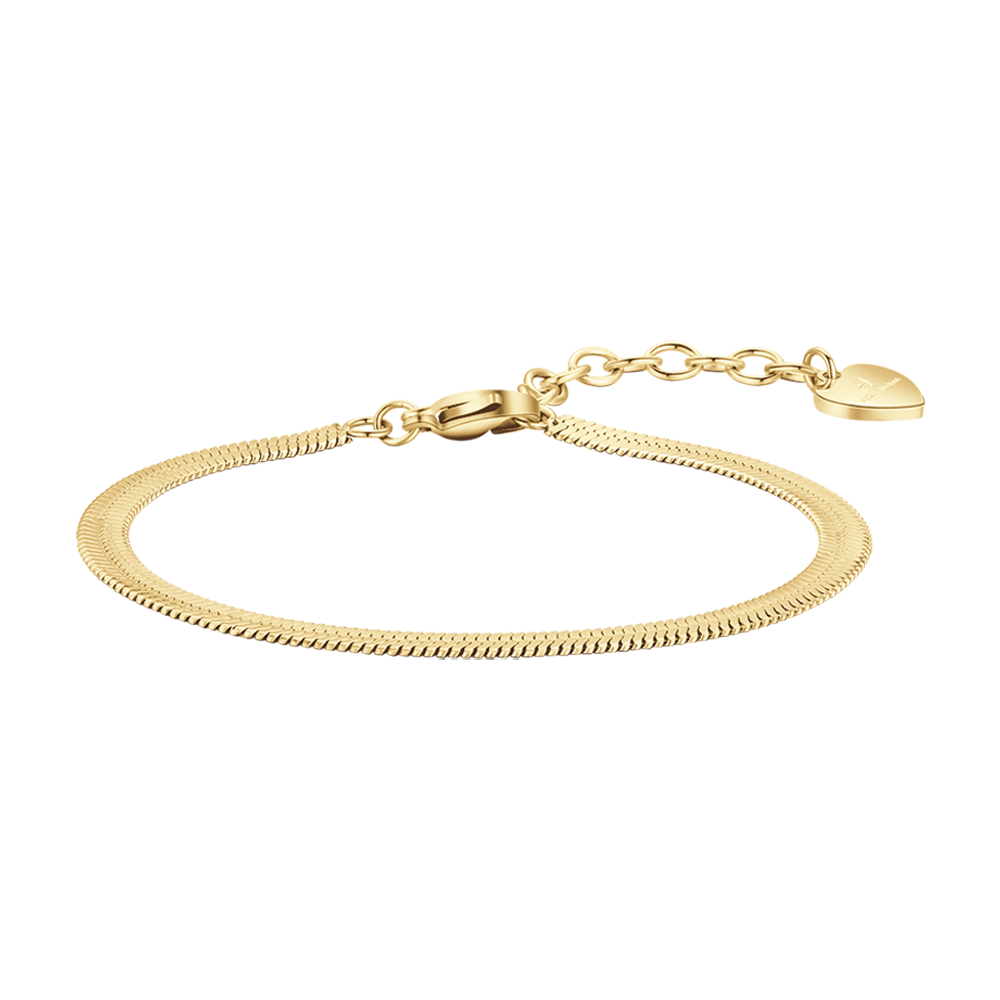 WOMAN'S GOLDEN STEEL BRACELET Luca Barra