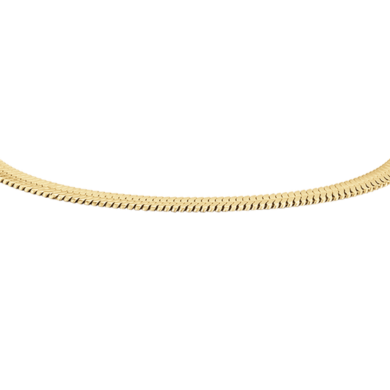 DAMENARMBAND AUS VERGOLDETEM STAHL