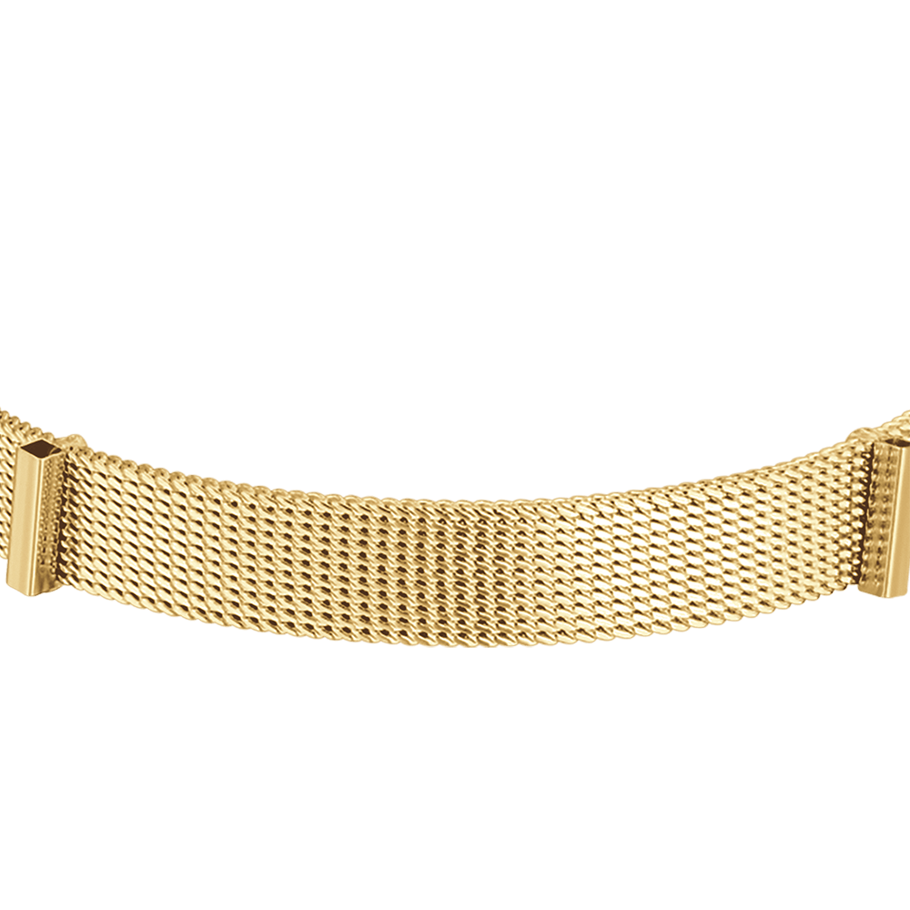 MILAN STEEL MESH PERSONALISIERTES DAMENARMBAND