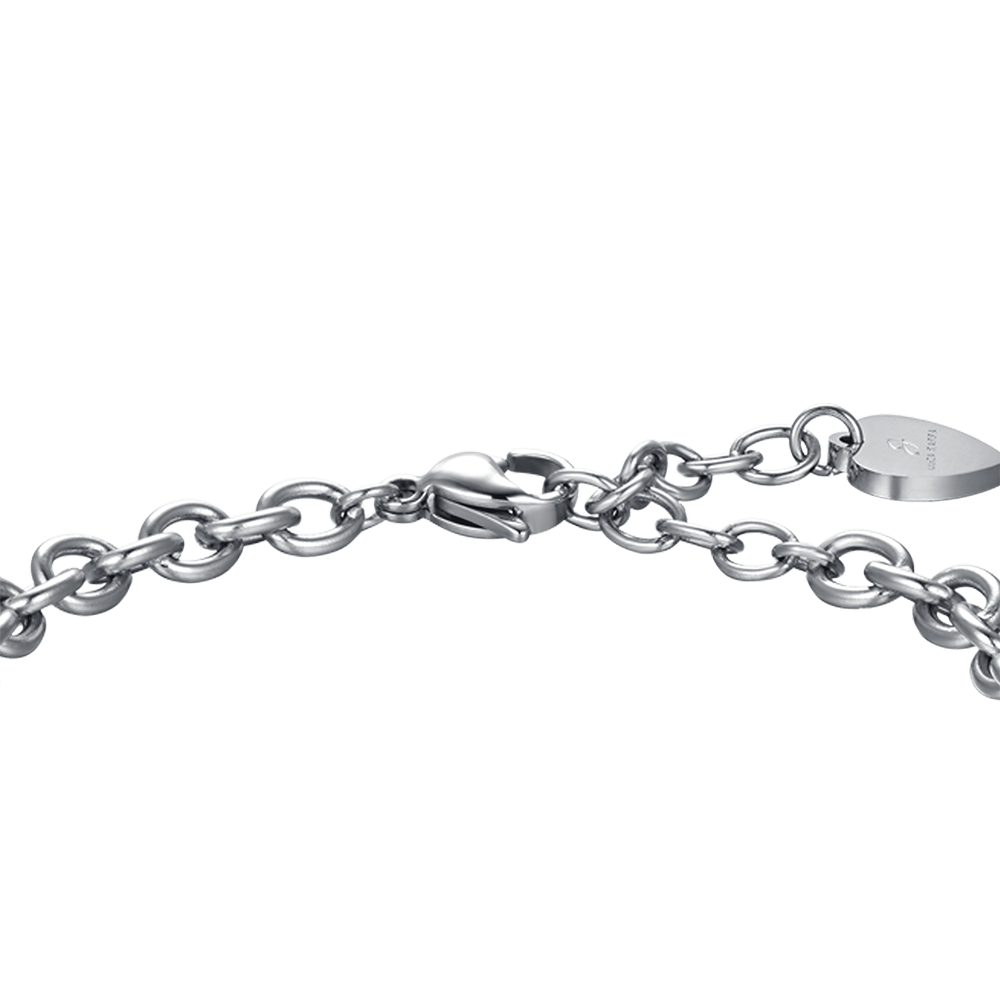 FRAUEN STAHLARMBAND FREUNDE SIND DIE SCHWESTERN, DIE SIE MIT EMAILLE WÄHLEN