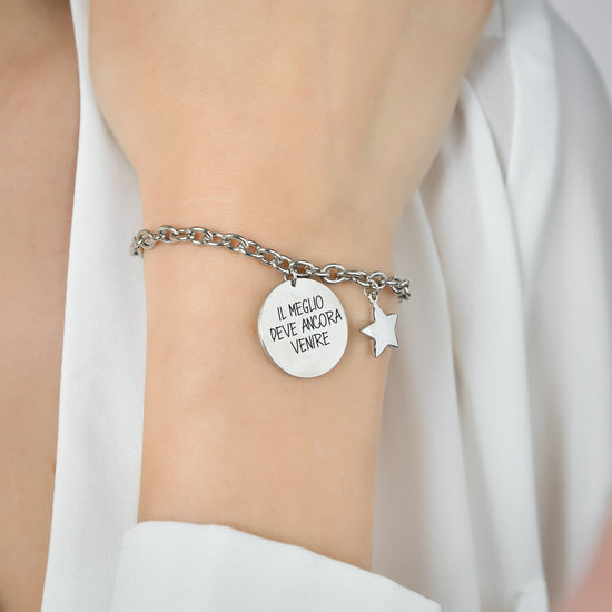 30 STAHLARMBÄNDER FÜR FRAUEN DAS BESTE KOMMT NOCH