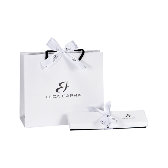 BRACCIALE DONNA IN ACCIAIO CON PERLE SINTETICHE CON CRISTALLO BIANCO