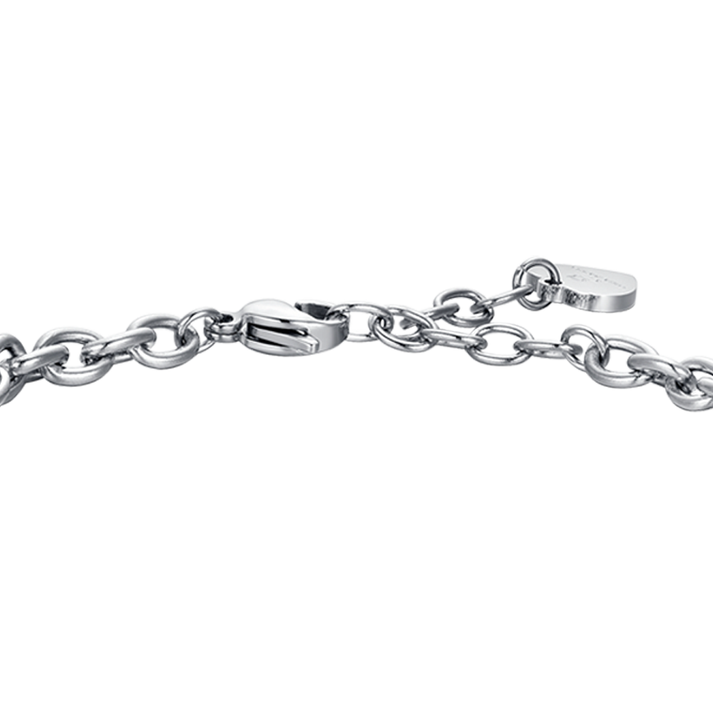 STAHL FRAU ARMBAND STERNZEICHEN JUNGFRAU PLATTE