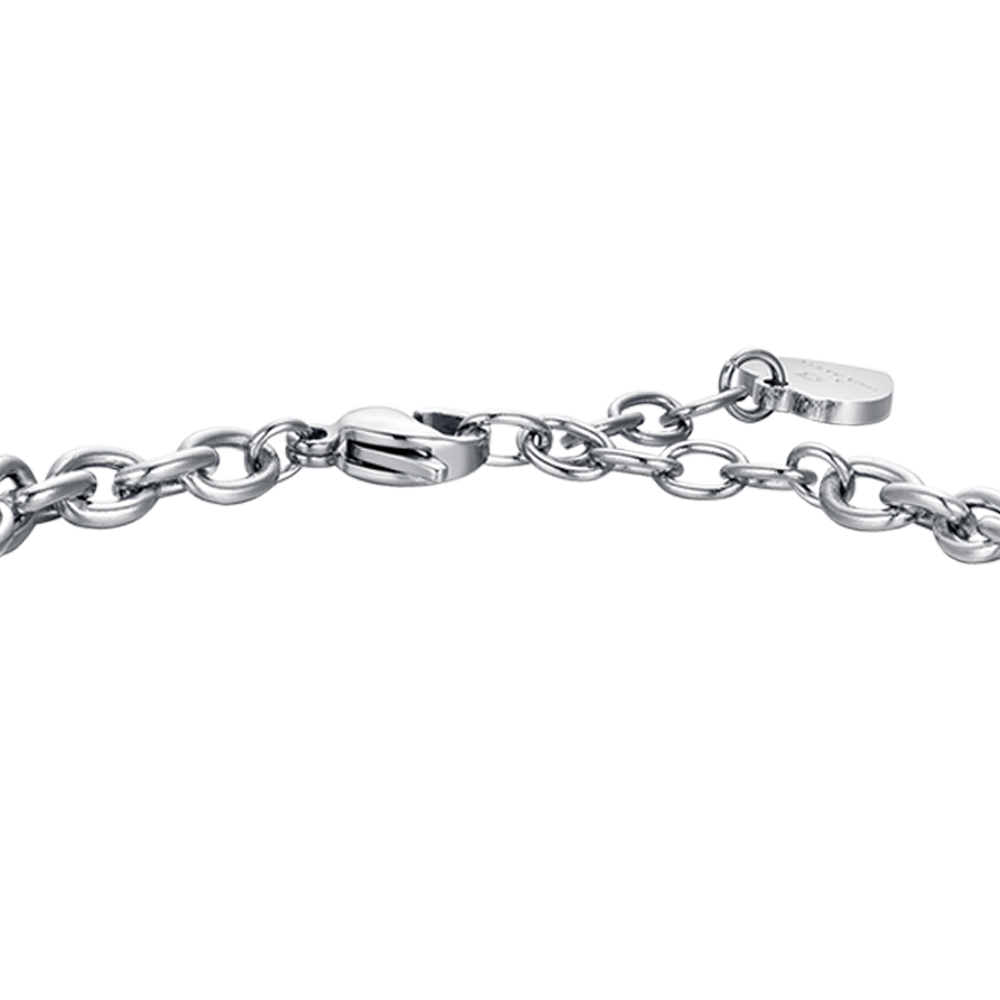 STAHL FRAU ARMBAND STERNZEICHEN WASSERMANN PLATTE