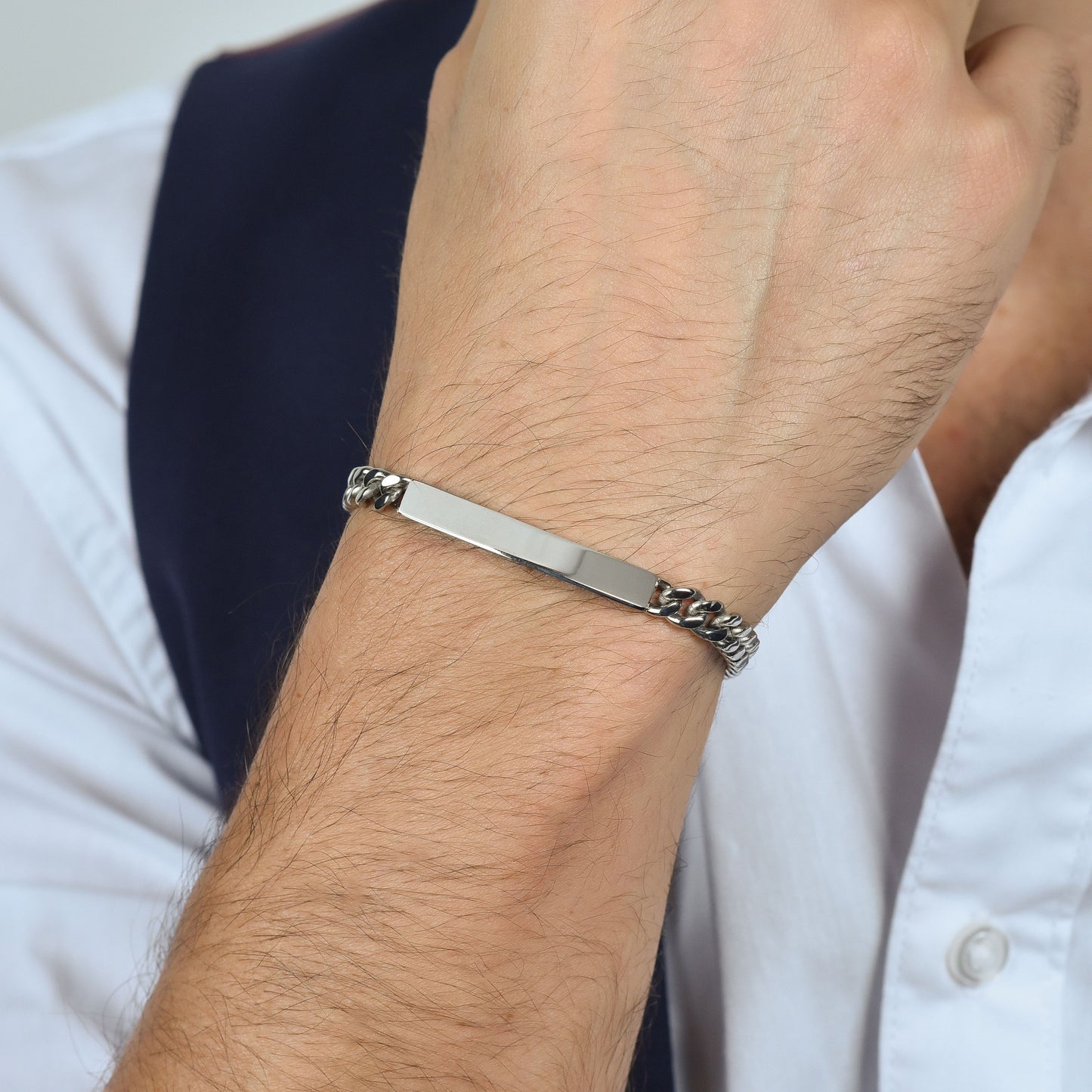 STAHL-PAAR-ARMBÄNDER