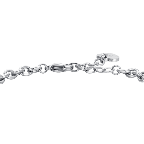 FRAUEN STAHL HERZ BRIEF ARMBAND