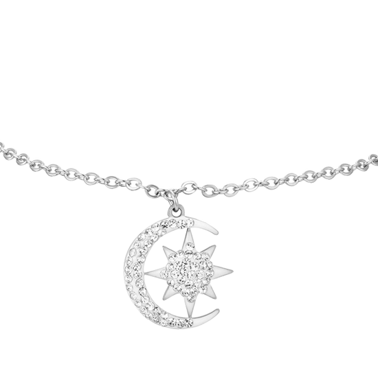 STERN UND MOND STAHLARMBAND FÜR DAMEN