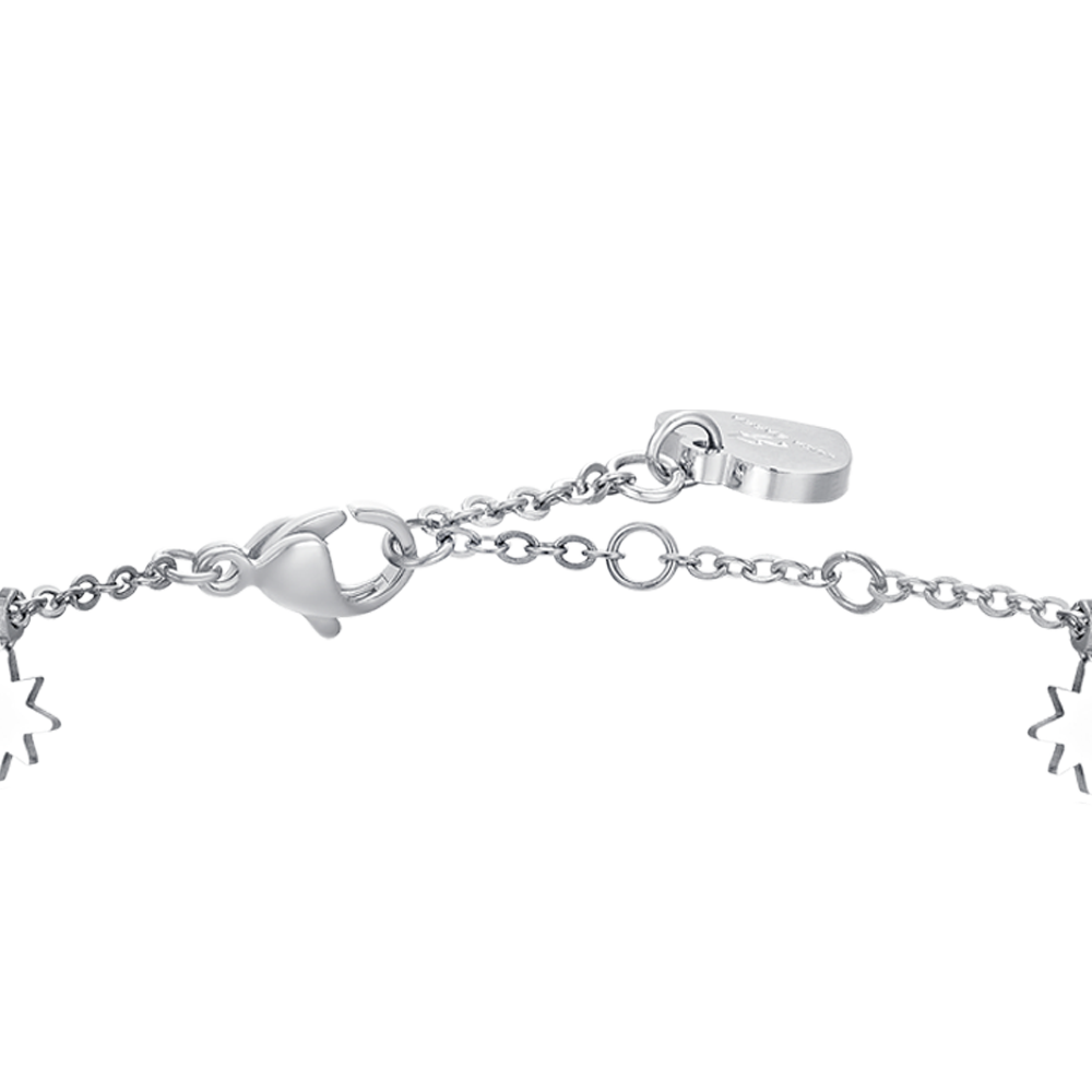 SISSI STERN UND KRISTALLE STAHL DAMENARMBAND