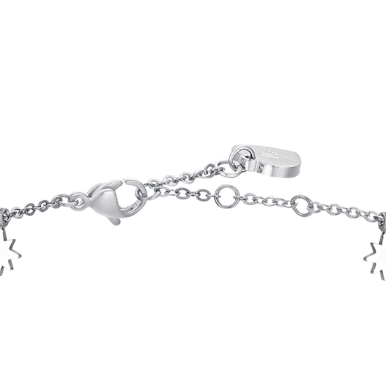 SISSI STERN UND KRISTALLE STAHL DAMENARMBAND
