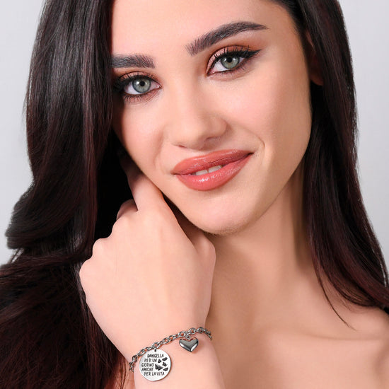 BRAUTJUNGFERNARMBAND AUS STAHL FÜR FRAUEN