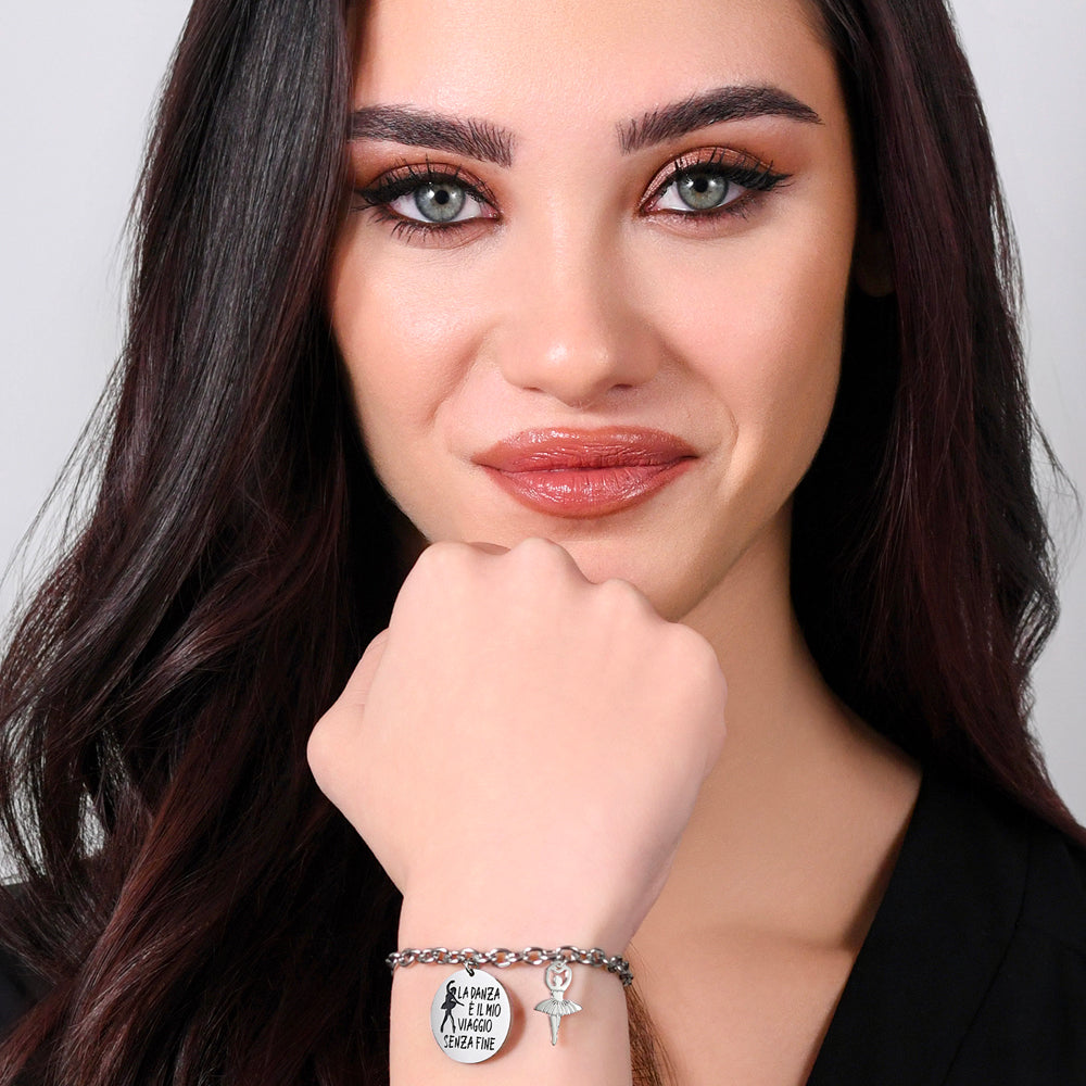 BALLERINA STAHL DAMENARMBAND