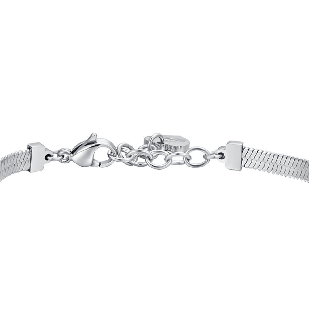 GRÜNER ZIRKONIA STAHL DAMENARMBAND