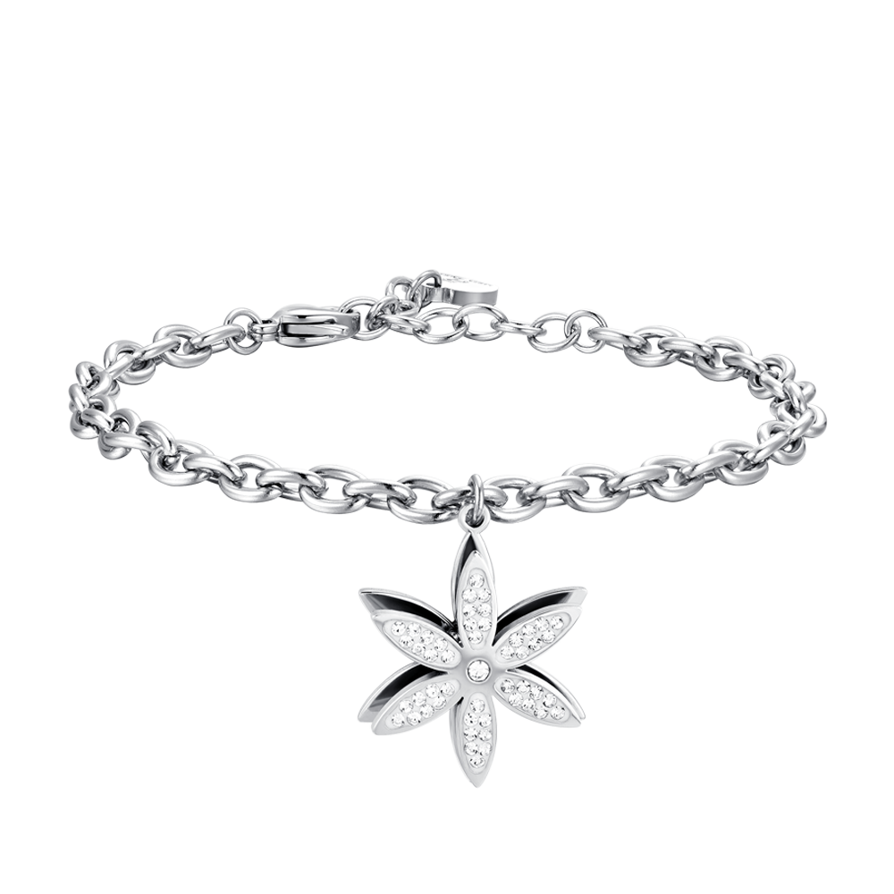 BRACCIALE DONNA IN ACCIAIO FIORE DELLA VITA GIREVOLE Luca Barra