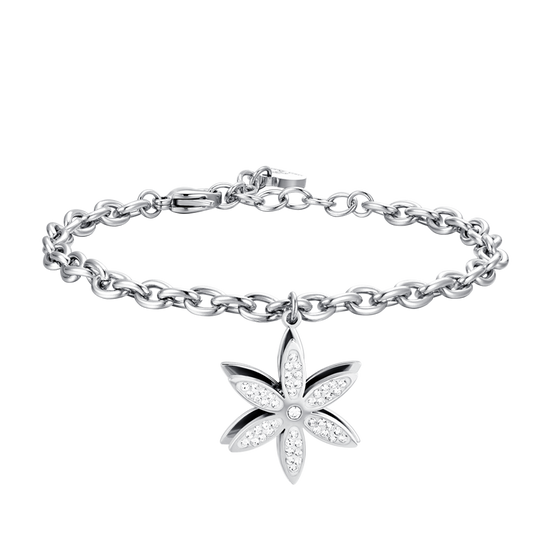 BRACCIALE DONNA IN ACCIAIO FIORE DELLA VITA GIREVOLE