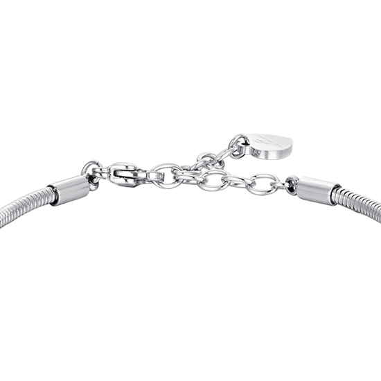 STAHL MOND UND KRISTALLE DAMENARMBAND