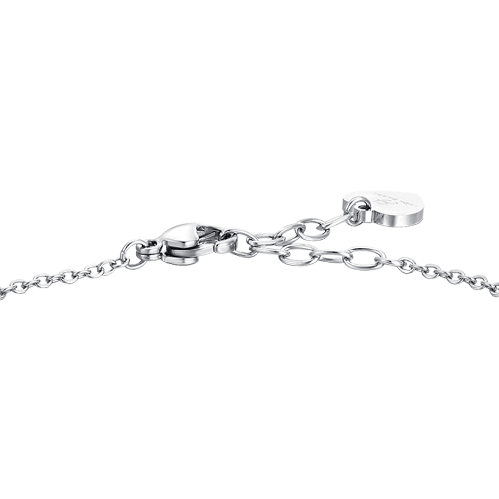 DAMENARMBAND MIT SCHMETTERLING UND ZIRKONIA AUS STAHL