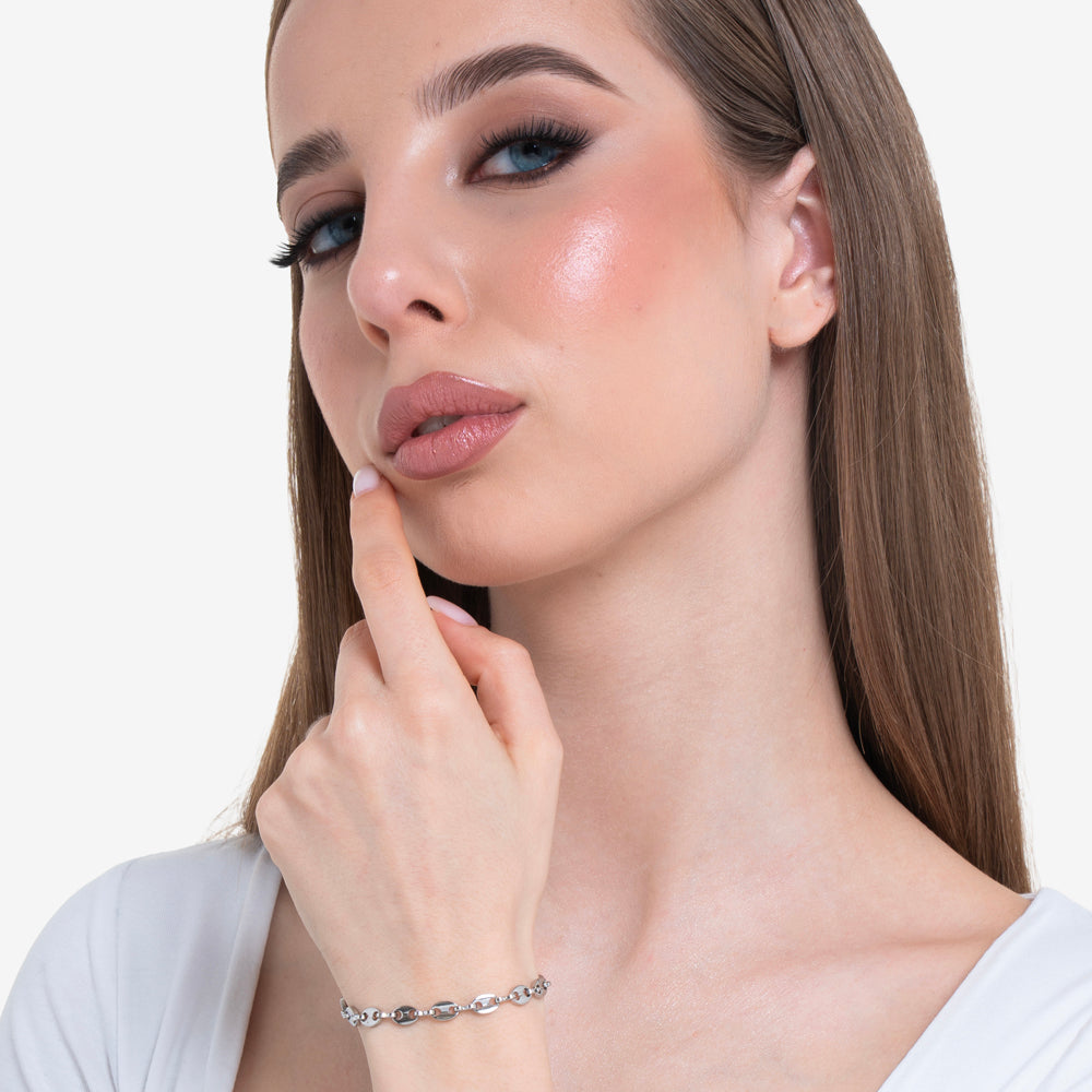 BRACCIALE DONNA  IN ACCIAIO