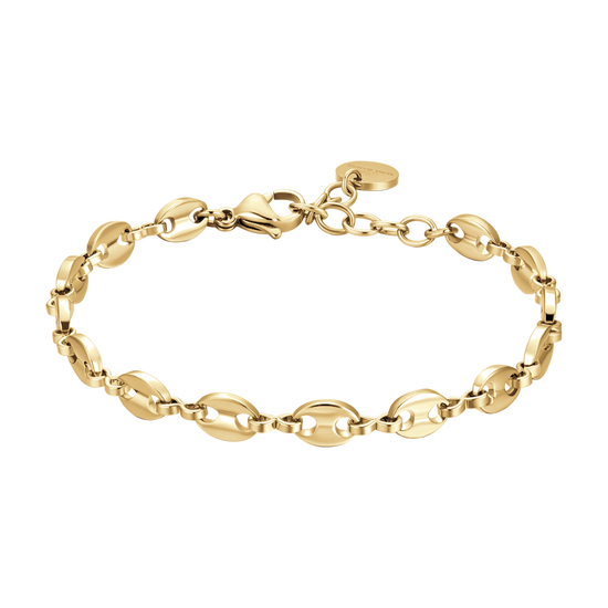 BRACCIALE DONNA IN ACCIAIO  IP GOLD