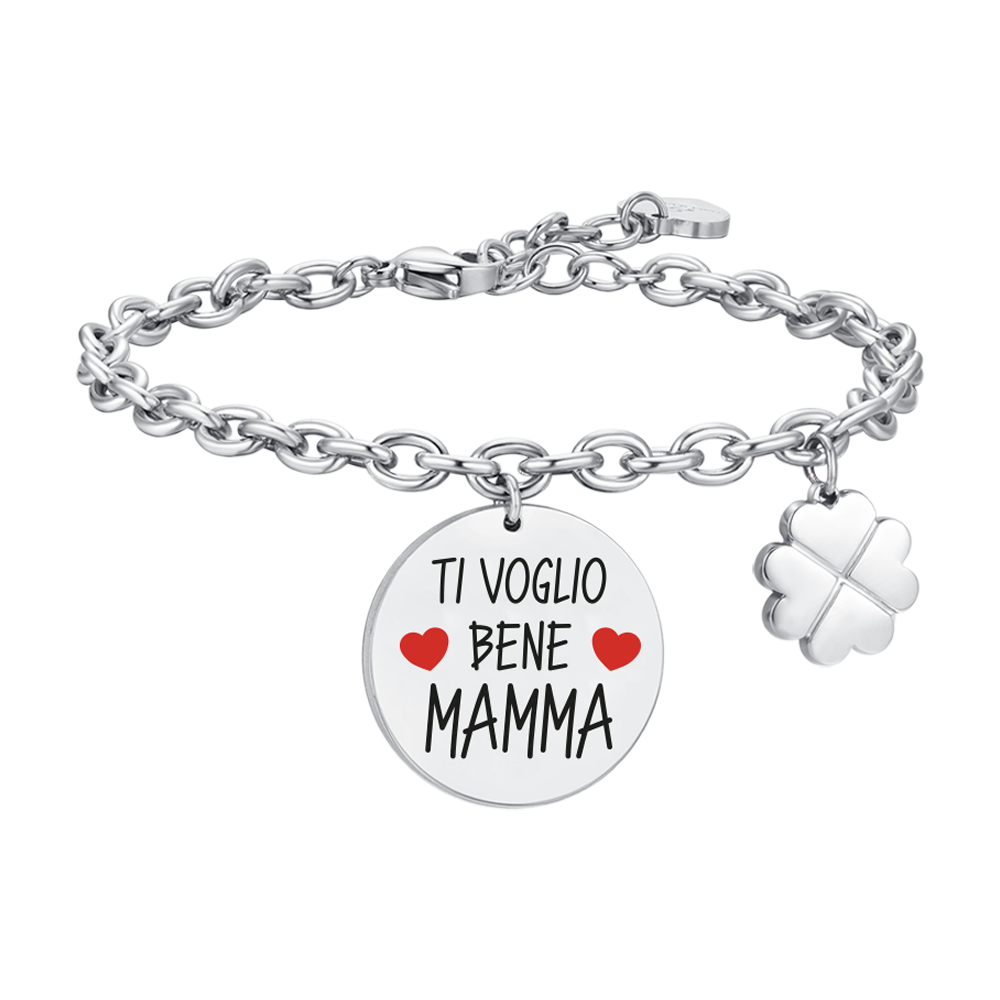 STAHLARMBAND FÜR FRAUEN I LOVE YOU MUM