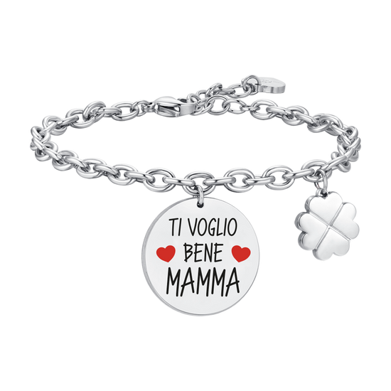 STAHLARMBAND FÜR FRAUEN I LOVE YOU MUM