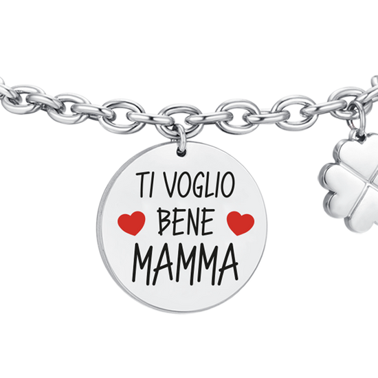 STAHLARMBAND FÜR FRAUEN I LOVE YOU MUM