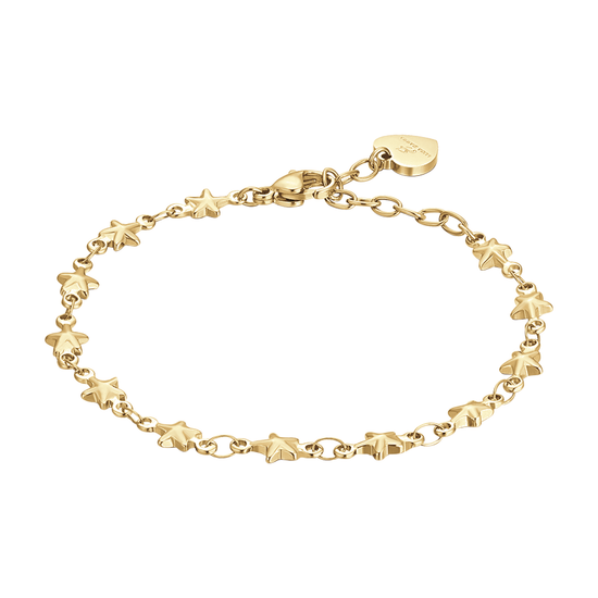 IP GOLD STAHL DAMEN ARMBAND MIT STERNEN