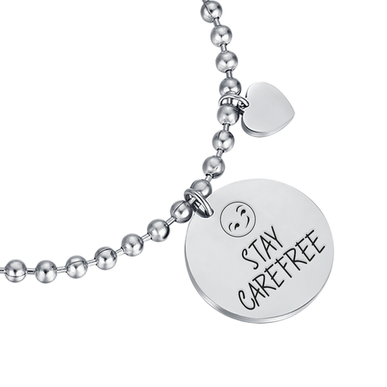 STAY CAREFREE STAHLARMBAND FÜR FRAUEN