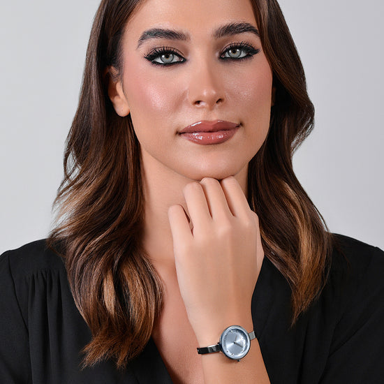 OROLOGIO DONNA IN ACCIAIO QUADRANTE CELESTE