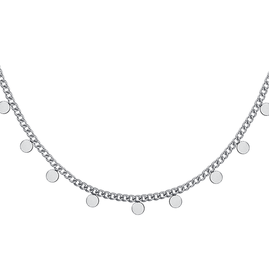 DAMEN-STAHLKETTE MIT KREISEN