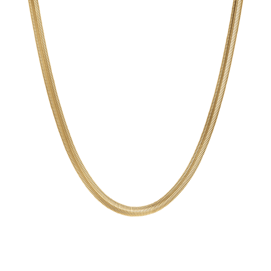 COLLANA DONNA IN ACCIAIO IP GOLD