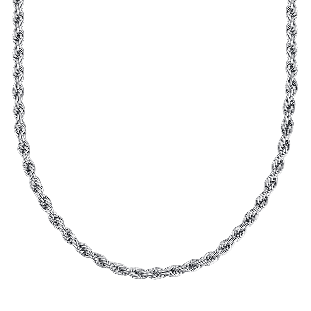 6 MM STAHL UNISEX-HALSKETTE