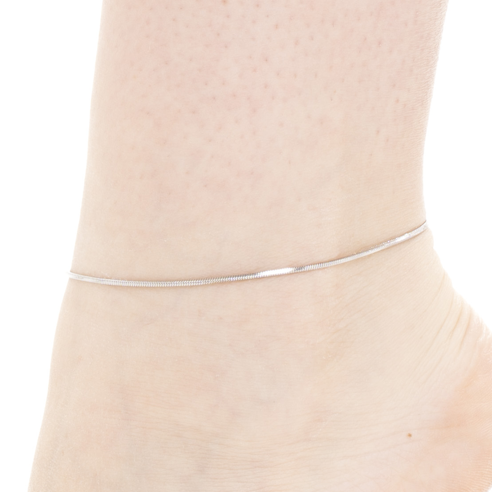 STAHL-FUSSKETTCHEN FÜR FRAUEN