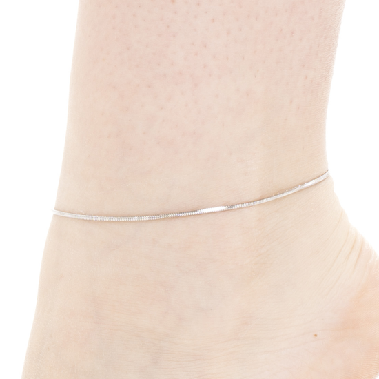 STAHL-FUSSKETTCHEN FÜR FRAUEN