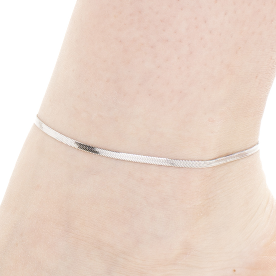 STAHL-FUSSKETTCHEN FÜR FRAUEN