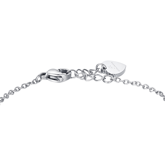 STAHL MÄDCHEN PERSONALISIERBARES ARMBAND MIT MARIENKÄFER