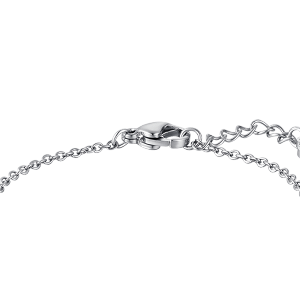 MÄDCHENARMBAND AUS STAHL MIT EINHÖRNERN