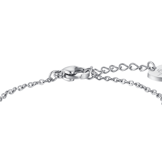 MÄDCHENARMBAND AUS STAHL MIT EINHORN