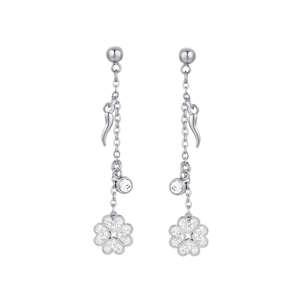 DAMEN-OHRRINGE AUS STAHL